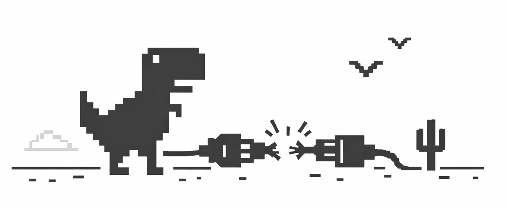 Ilustração de link quebrado